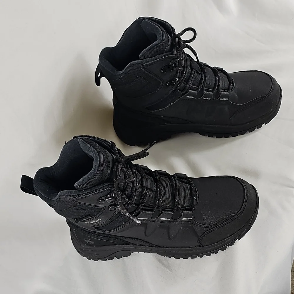 Men's Black Tactical Boots - Picture 3 of 12